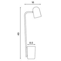 Buddy Off-White Table Lamp