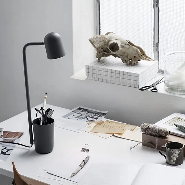 Buddy Mørkegrå Bordlampe