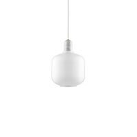Amp Pendant Small White/White