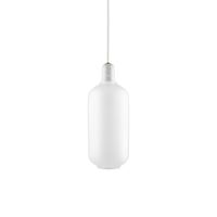 Amp Pendel Stor Hvid/Hvid