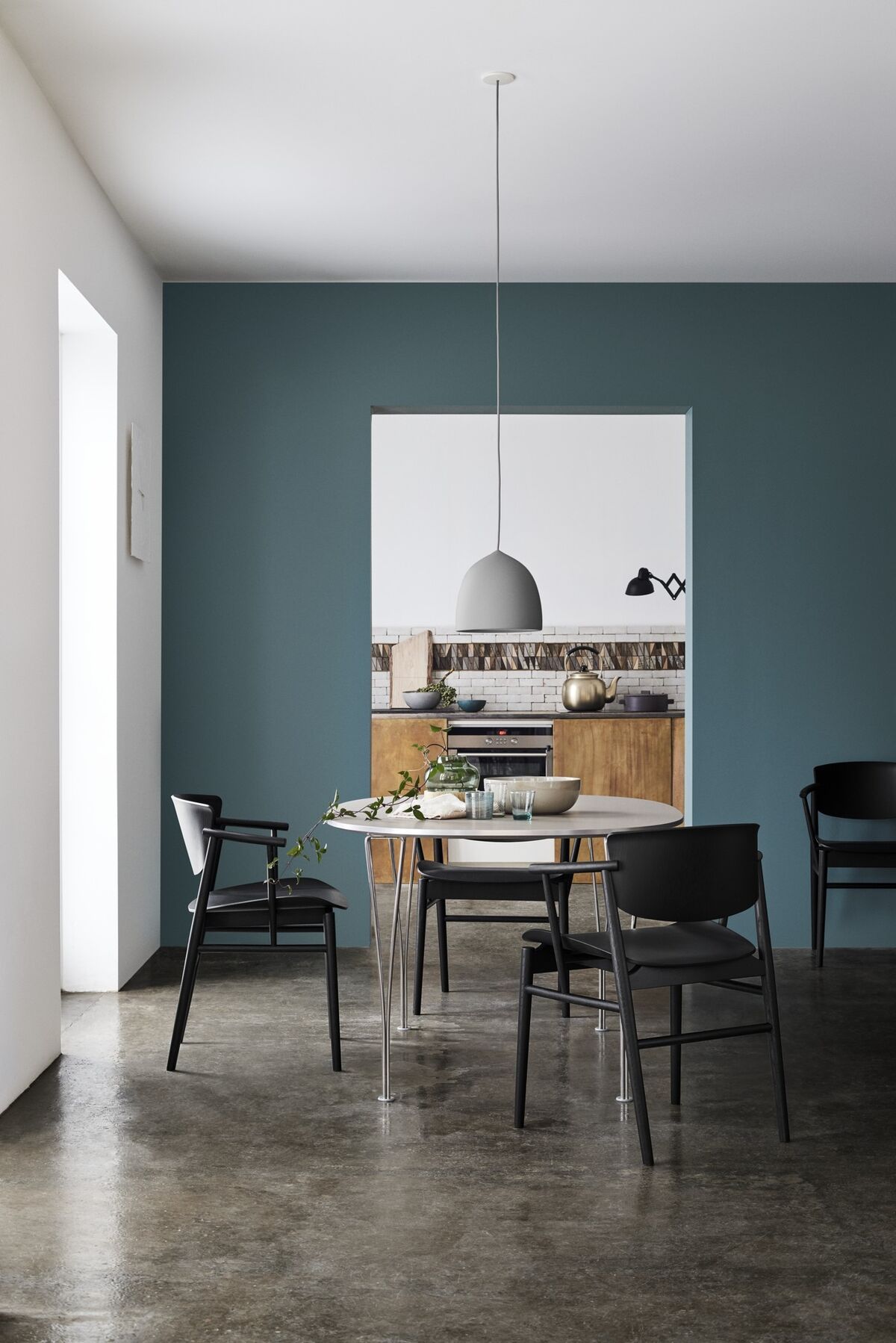 Suspence P1 Pendant Mat Light Grey