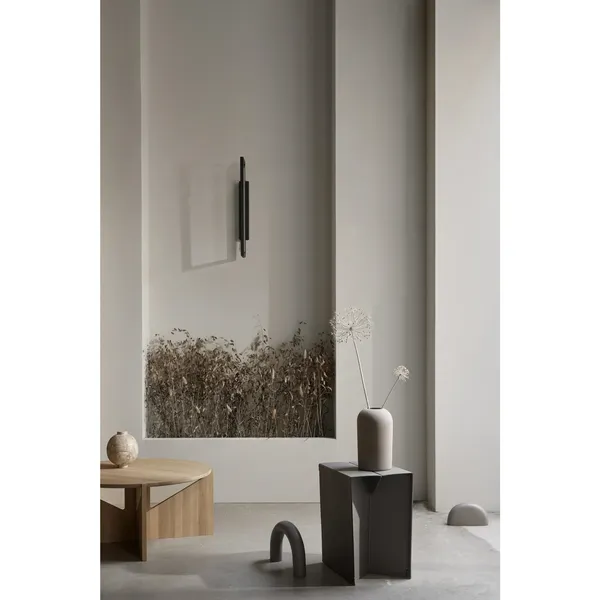 Dome Vase Medium Gray
