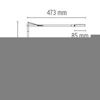 Kelvin Edge Table Lamp Black