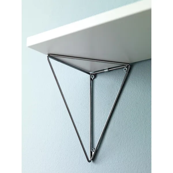 Pythagoras Bracket Chrome Pair