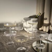 Ripple Champagner , 2er-Set , Klar
