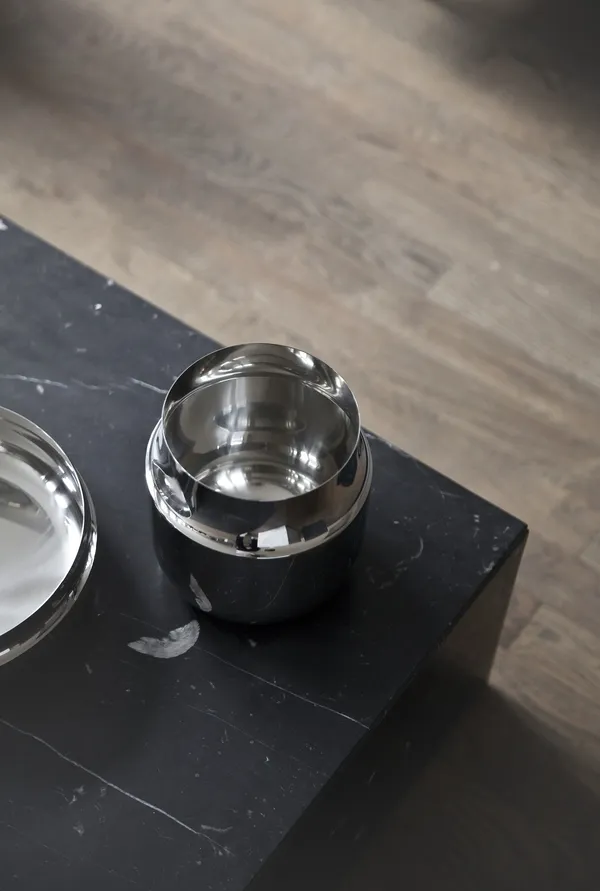 Plinth Coffee Table Low Marquina Marble