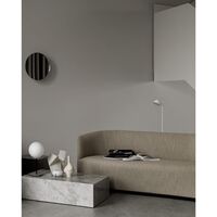 Plinth Couchtisch Niedrig Carrara Marmor