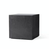 Mesa de Centro con Zócalo , Mármol Cúbico Marquina