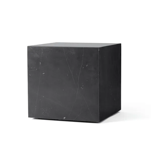 Plinth Soffbord Cubic Marquina Marble