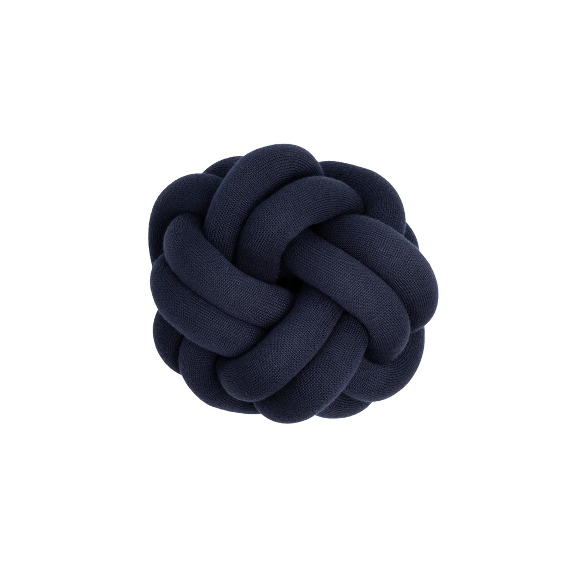 Knot Coussin Bleu Foncé