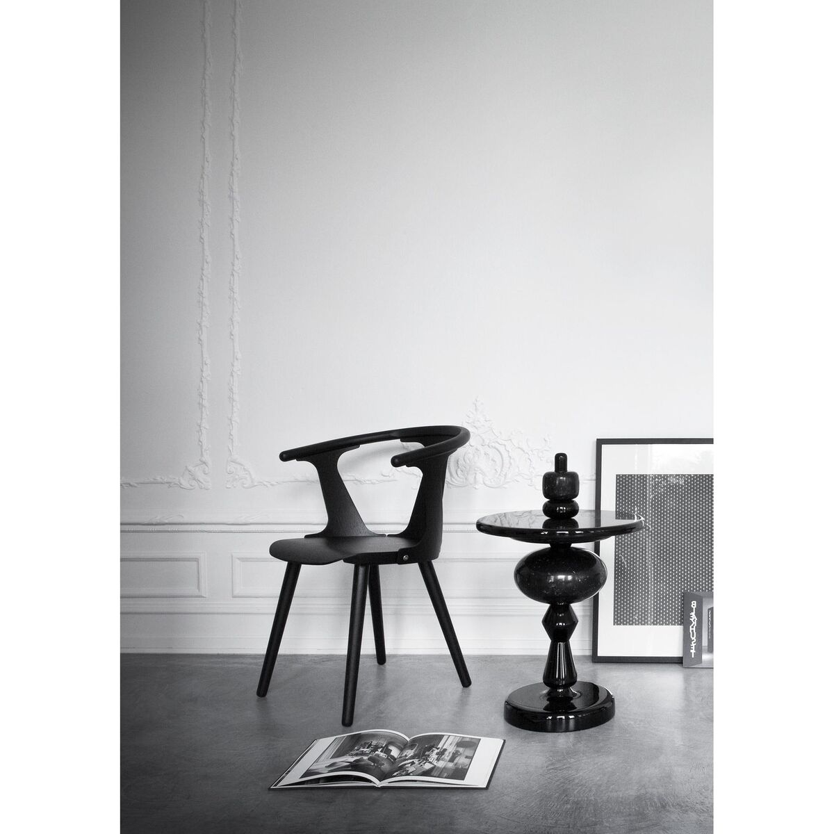 In Between SK1 Dining Chair Black