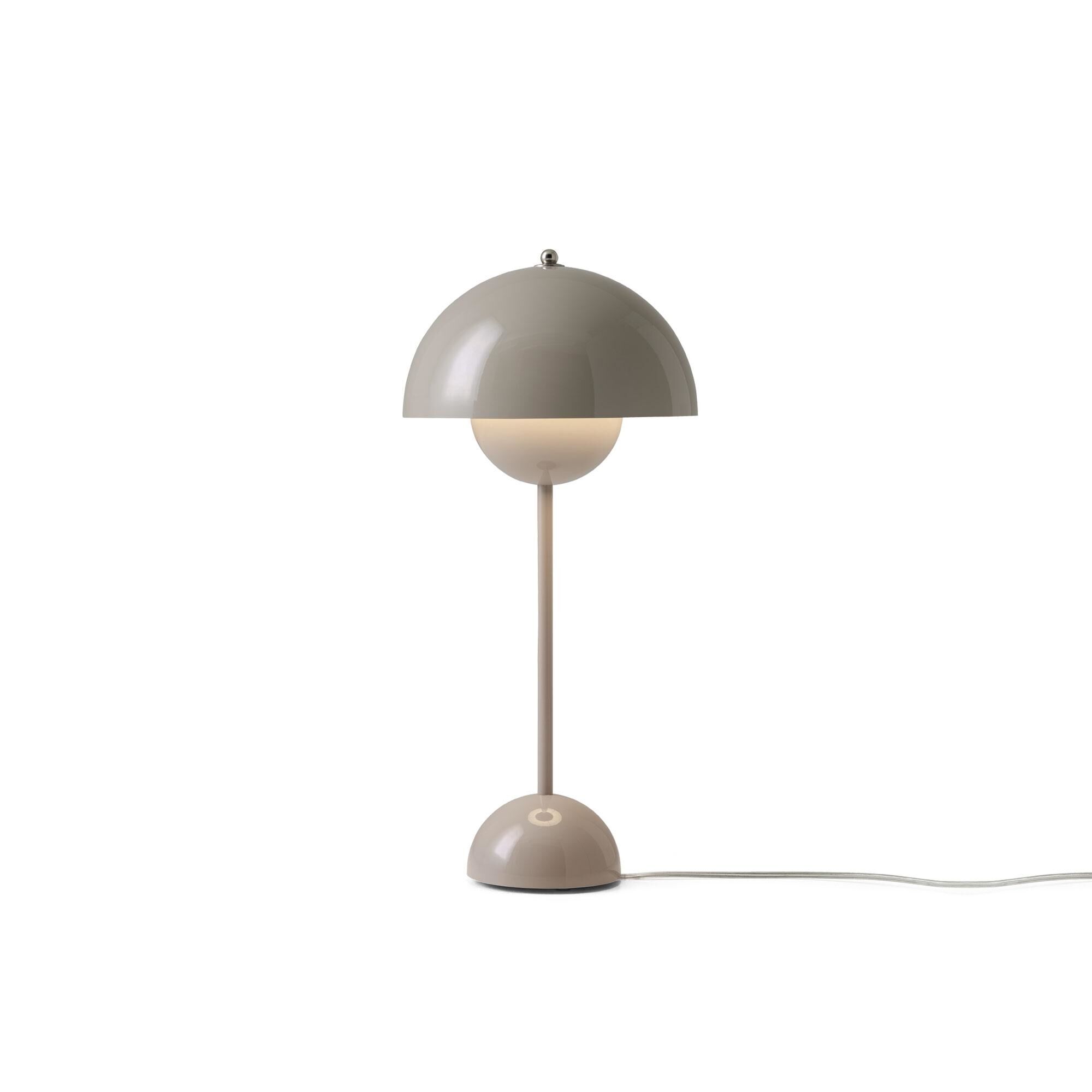 Flowerpot VP3 Lampe à Poser Beige/Gris