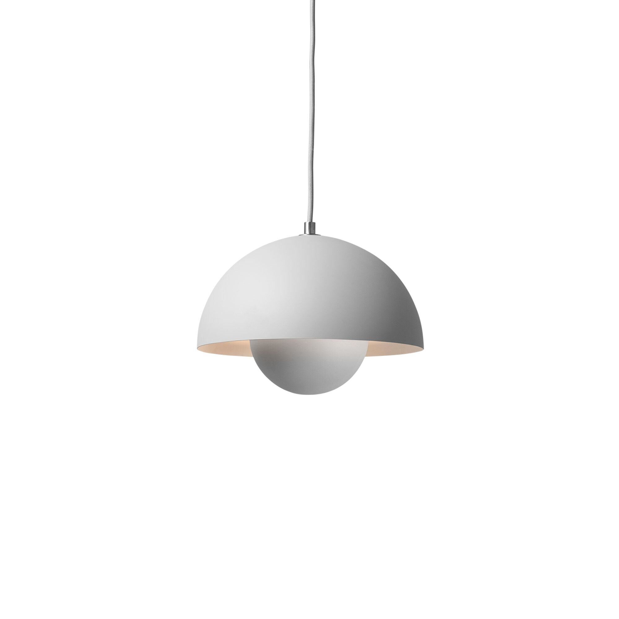 Flowerpot VP1 Suspension Gris Mat Clair