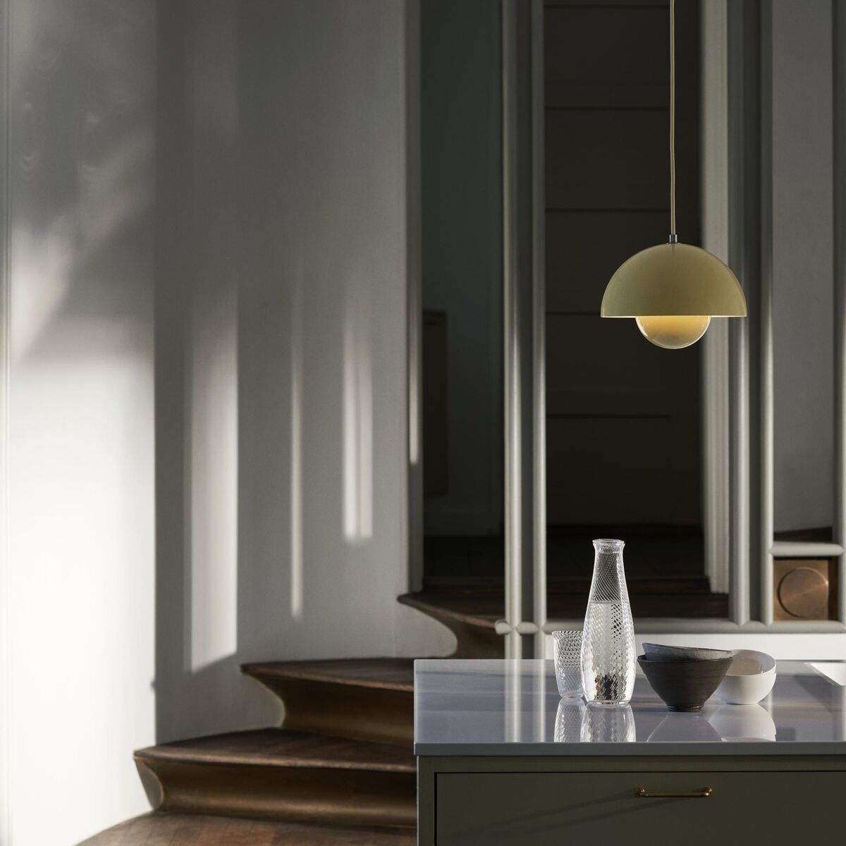 Flowerpot VP1 Hanglamp Lichtgrijs