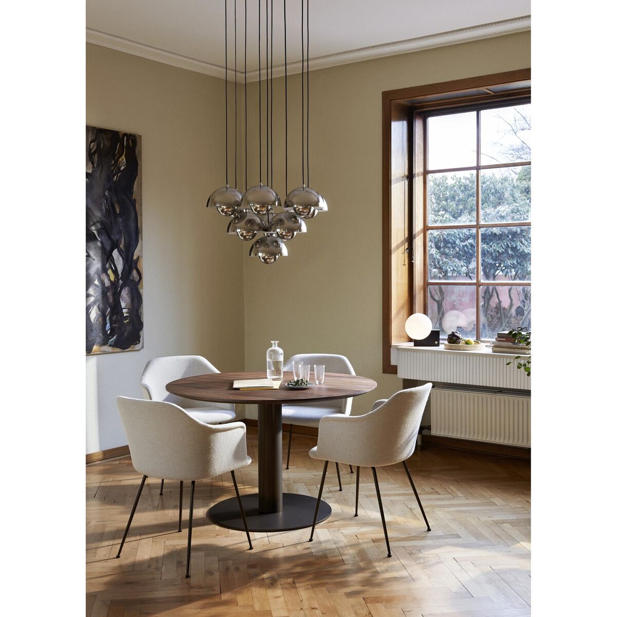 Flowerpot VP1 Hanglamp Lichtgrijs