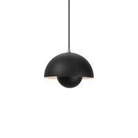 Flowerpot VP1 Pendelleuchte Matt Schwarz