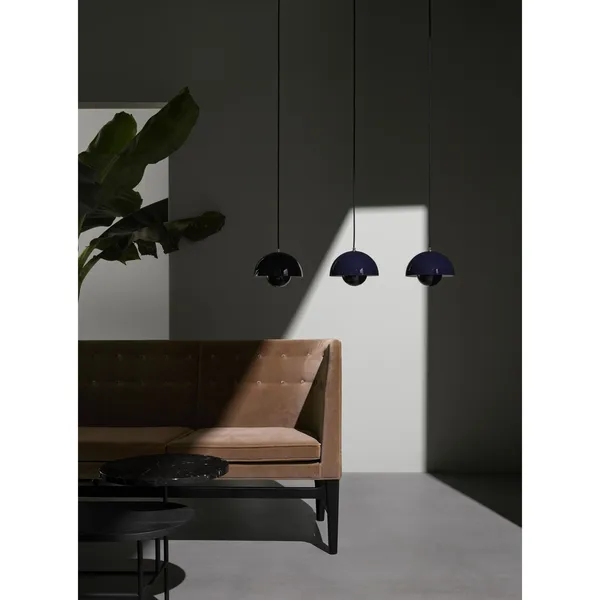 Flowerpot VP1 Pendant Matt Black