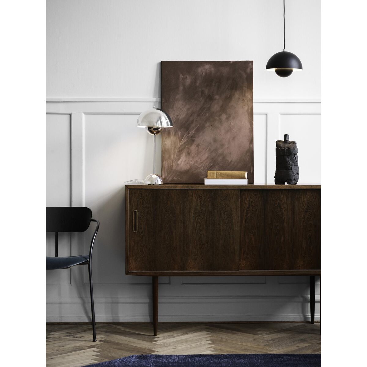 Flowerpot VP1 Hanglamp Mosterdgeel