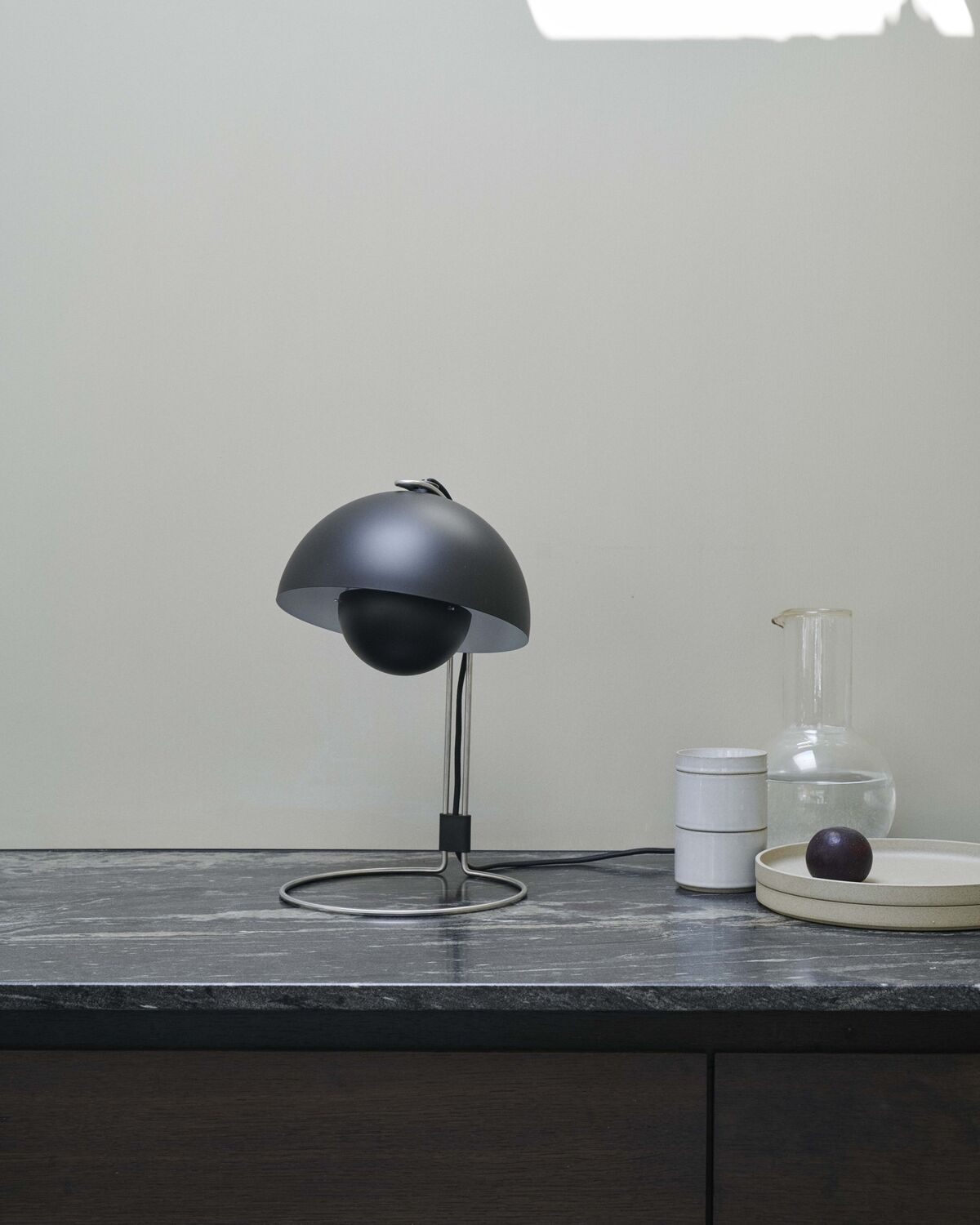 Flowerpot VP4 Bordlampe Matt Hvit