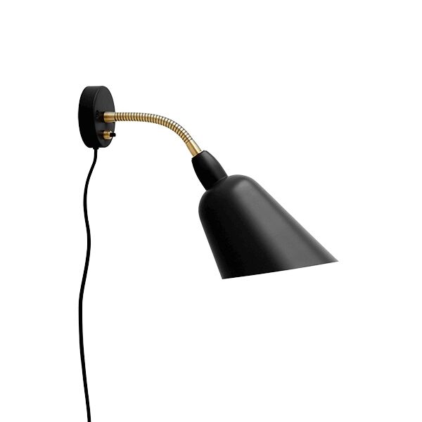 Bellevue AJ9 Applique Murale Noir & Laiton