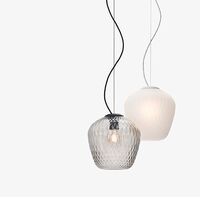 Blown SW3 Pendelleuchte Silber
