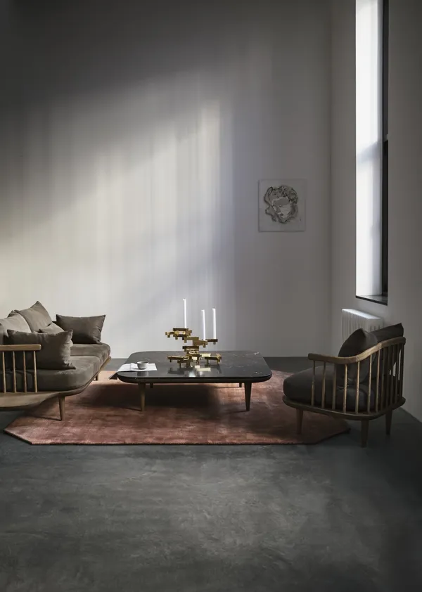Fly SC4 Coffee Table Smoked Oak/Nero Marquina