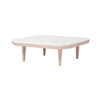 Fly SC4 Coffee Table Oiled Oak/Bianco Carrara Marble