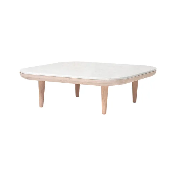 Fly SC4 Coffee Table Oiled Oak/Bianco Carrara Marble