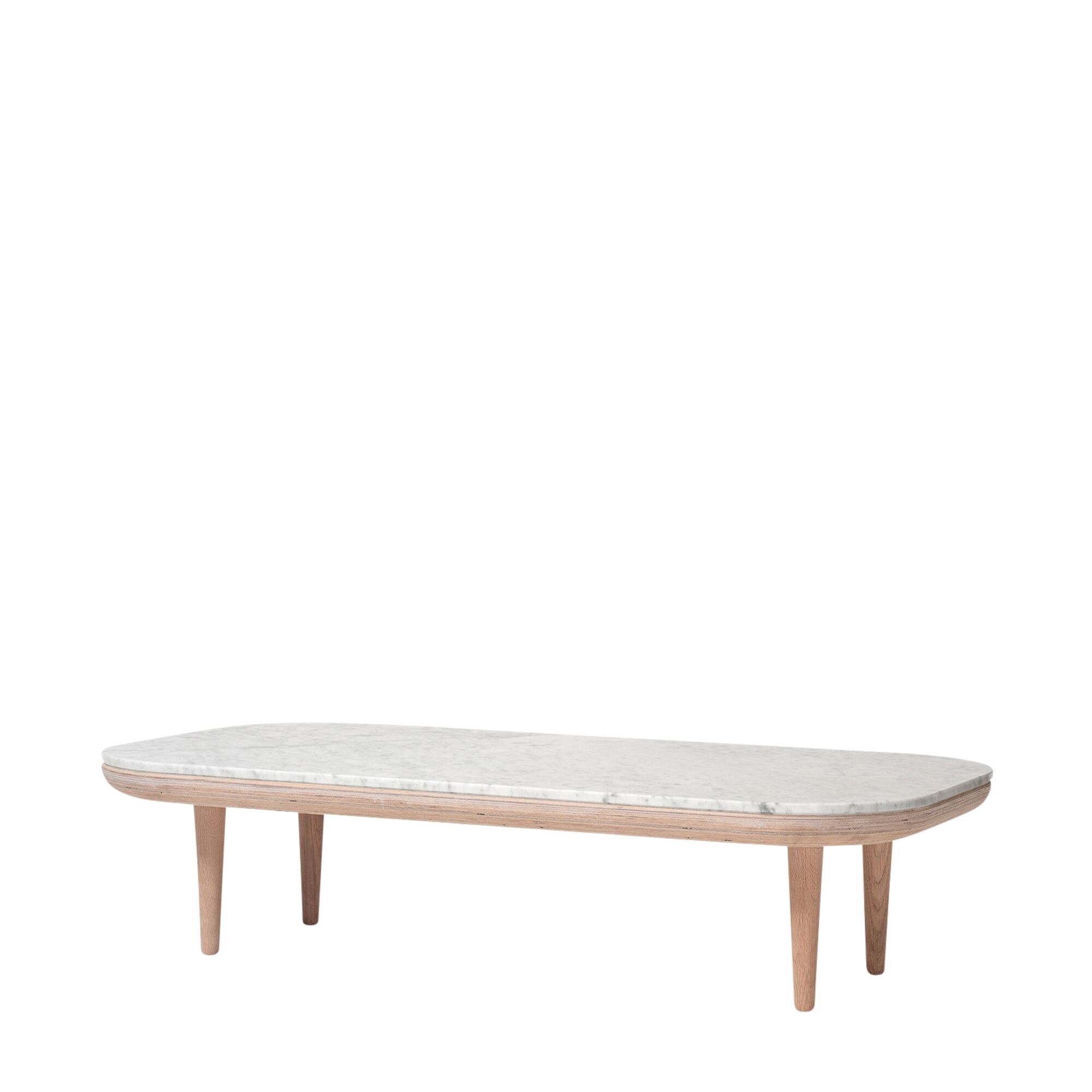 Fly SC5 Sofabord Olieret Eg/Bianco Carrara Marmor
