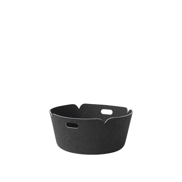 Restore Round Basket Ø52 Black Mélange