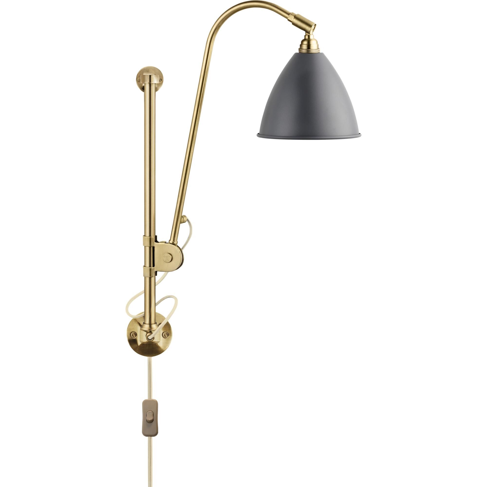 Bestlite BL5 V&auml;gglampa Gr&aring;/ M&auml;ssing