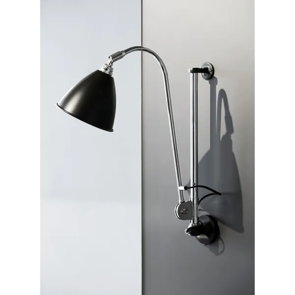 Bestlite BL5 Wandlampe Grau/ Messing