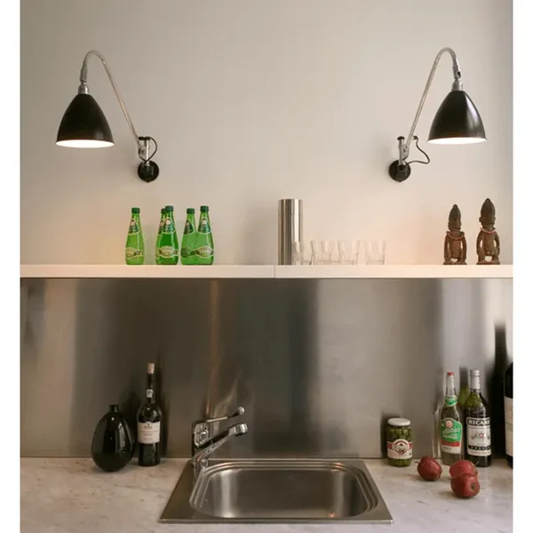 Bestlite BL6 Vegglampe Sort/ Messing