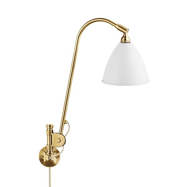 Bestlite BL6 V&auml;gglampa Matt Vit/ M&auml;ssing