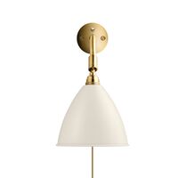 Bestlite BL7 Wandlamp Mat Wit & Messing