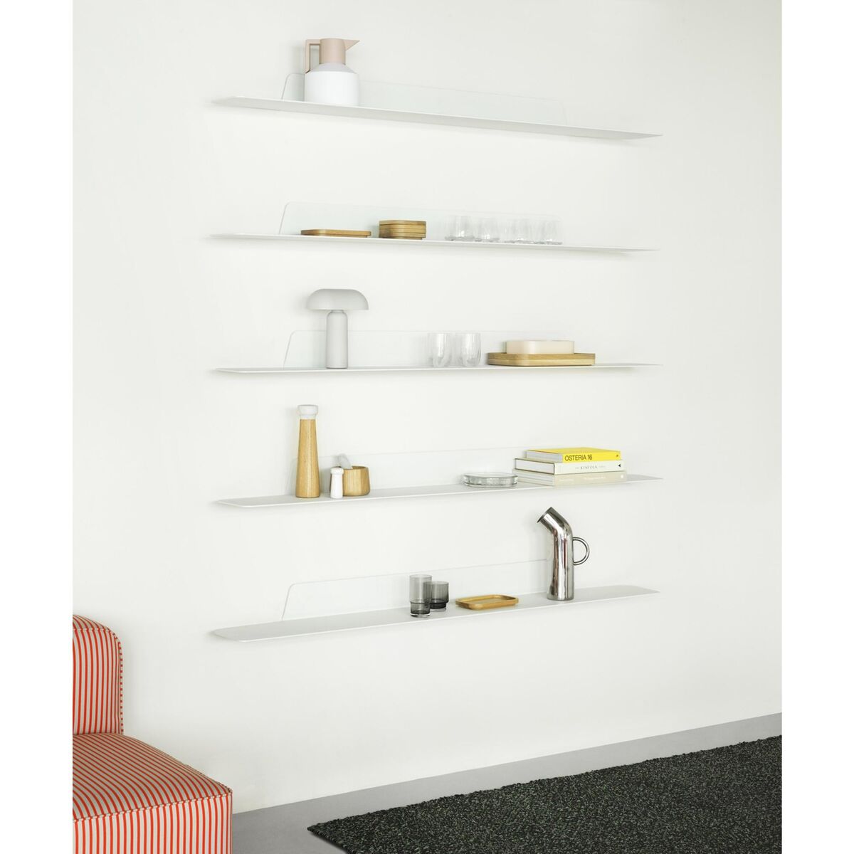 Jet Hylde 80 cm Sort