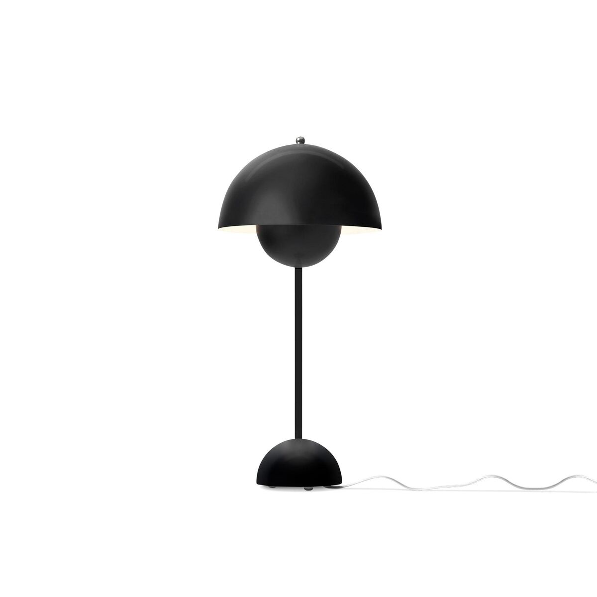 Flowerpot VP3 Tafellamp Mat Zwart