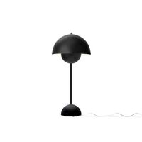 Flowerpot VP3 Tafellamp Mat Zwart