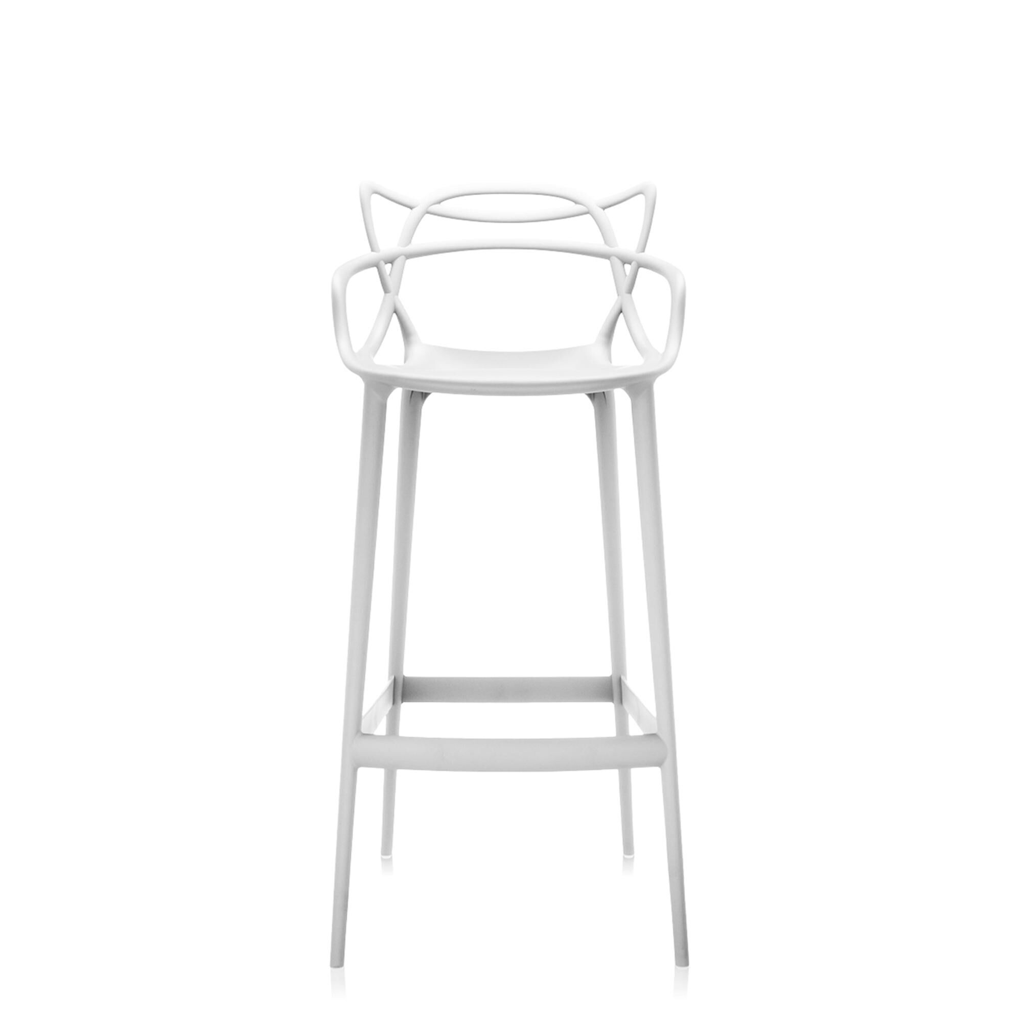 Masters Barhocker H75 Weiß