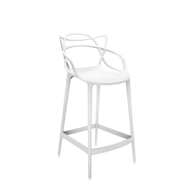 Masters Barhocker H65 Weiß