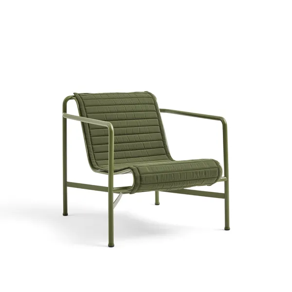 Quilted Cushion for Palissade Armchair Low Olive