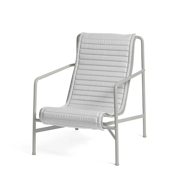 Gewatteerd Kussen voor Palissade Fauteuil High Cloud Grijs