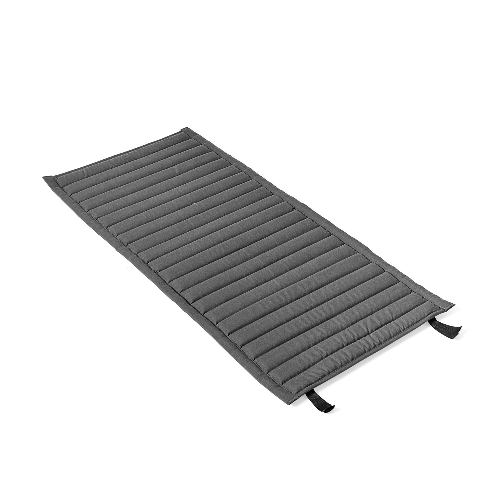 Coussin Matelassé Pour Chaise de Table à Manger Palissade avec Accoudoir Anthracite