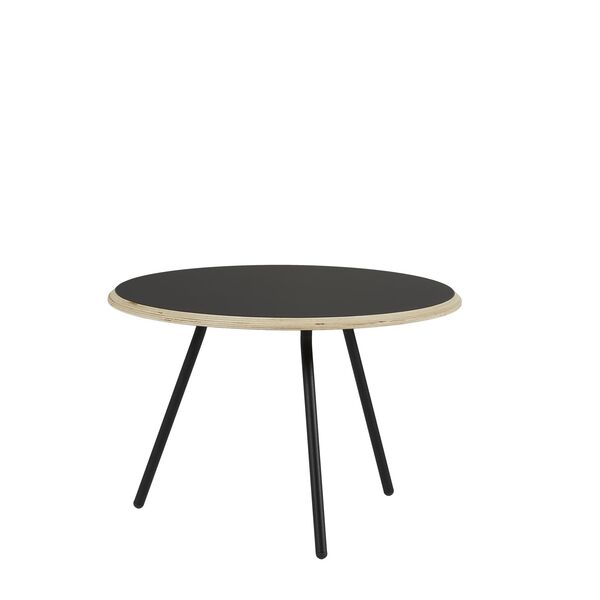 Soround Salontafel Zwart Laminaat Ø60 H40.5