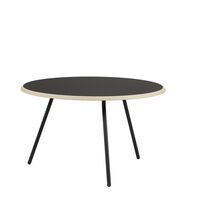 Soround Coffee Table Black Laminate Ø75 H44.5