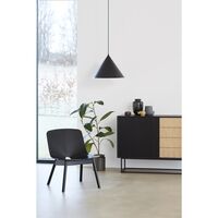 Virka Kommode Høj Hvid/Sort