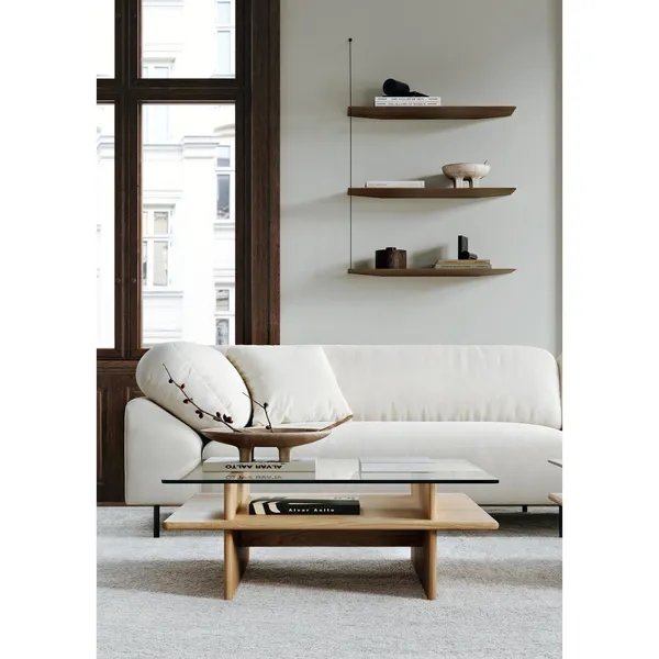 Stedge Extra Shelf Smoked Oak 80 Cm