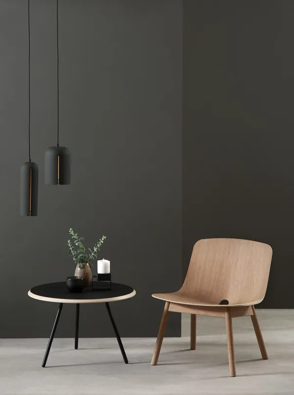 Gap Pendel Kort Sort /Messing