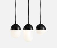 Dot Pendel Lille Sort/Opal