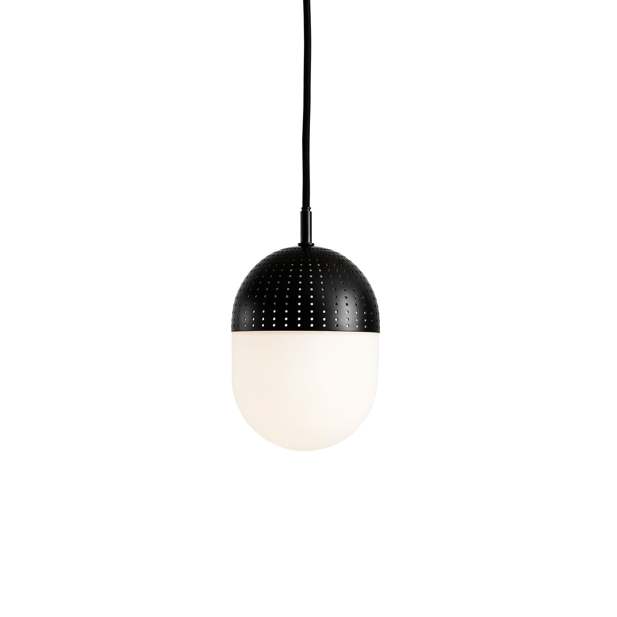 Dot Taklampa Between Svart/ Opal